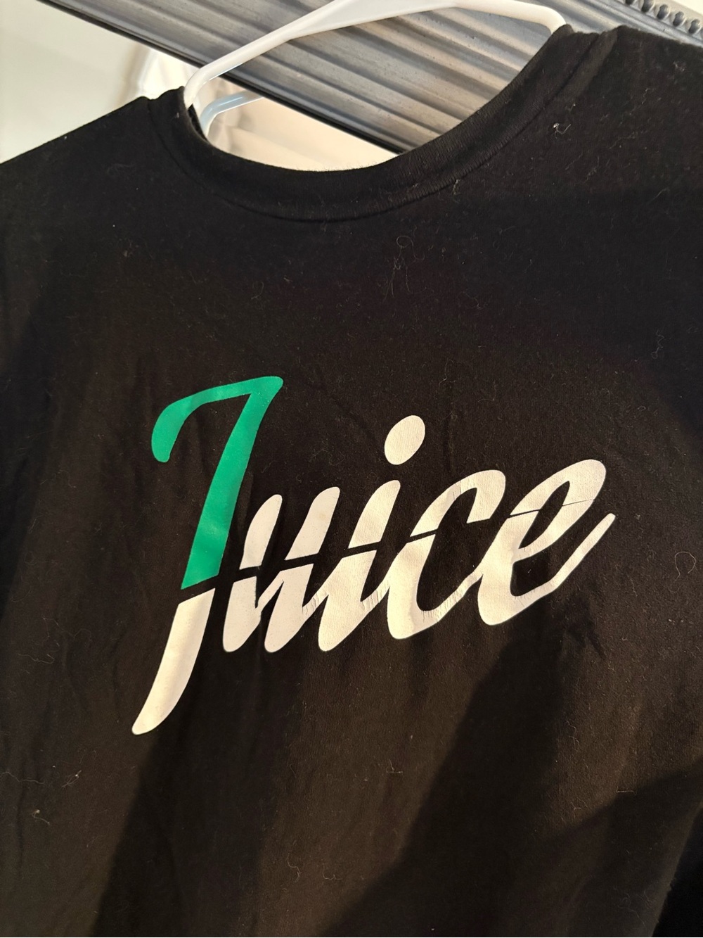 Black 7uice Jaylen Brown Graphic Tee with Teal Accent